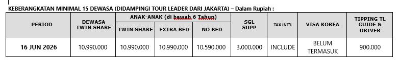 PRICEKOREAHALAL