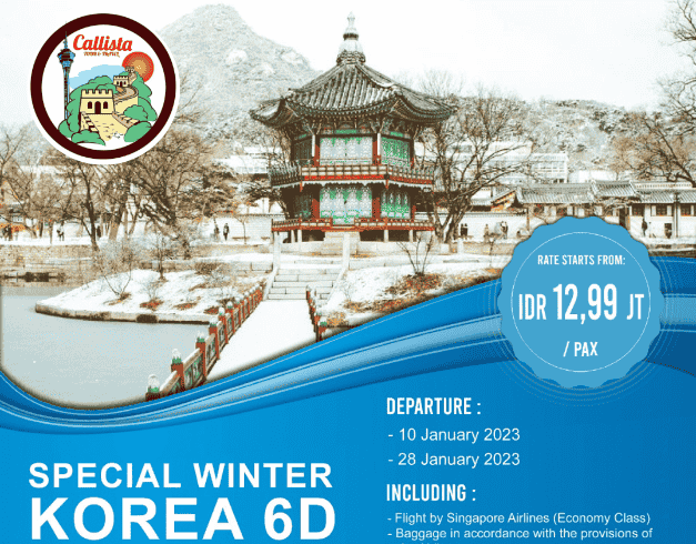 6 Hari Winter Korea  1