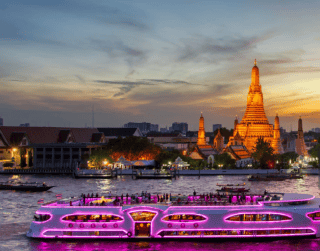 Land Tour Only Thailand 2025 4 Hari 3 Malam Bangkok + Dinner Cruise Periode Now - 31 Mar'25 (wh60/t4) 