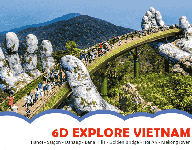 6 Hari Explore Vietnam (saigon - Danang - Bana Hills) By Vietnam Airlines Dep 12 Oct'22 (wh49) 1