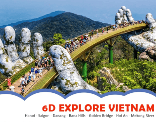 6 Hari Explore Vietnam (saigon - Danang - Bana Hills) By Vietnam Airlines Dep 12 Oct'22 (wh49)