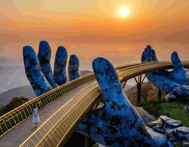 Private Tour Vietnam Smart Saver 5 Days Beautiful Vietnam Hanoi – Halongbay Cruise - Danang Golden Bridge By Vietnam Airlines Tanggal Keberangkatan : Jan – Des 2023 Minimum 4 Orang Keberangkatan  1