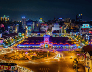 Tour Vietnam Best Classic Vietnam 5 Days Hanoi Halong + Cruise Overnight + Ho Chi Minh By Vietjet Private Tour Min 4 PAX (ta-33)