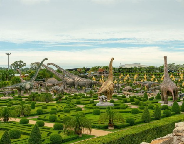 Tour Thailand 4D Bangkok Pattaya Dinosaurs Park 1