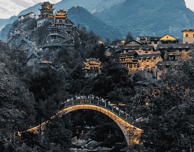 Paket Tour China 2026 9D Wangxian Valley Guiyang Quzhou  1