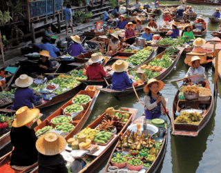Paket Tour SIC Thailand 4D Damnoen Dinner Cruise 2026