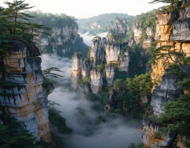 9D New Year Majestic China Zhangjiajie Chongqing Guangzhou 1