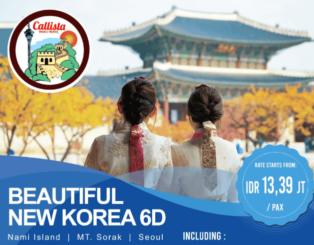 6 Hari Beautiful New Korea  1