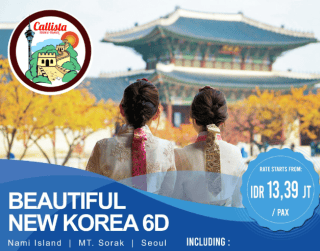 6 Hari Beautiful New Korea 