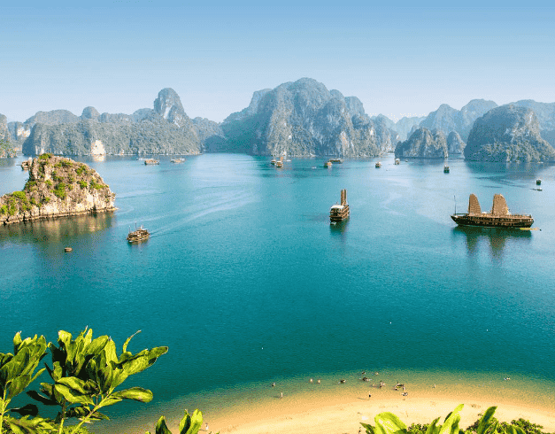 Tour Vietnam 2024 Best Saver 4 Days Explore Vietnam + Cruise  Hanoi – Halongbay Cruise   Include Flight Ticket Air Asia / Batik Air Periode : Jul - Des'23 (4 Cango) 1